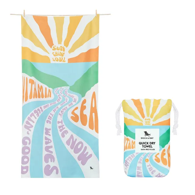 dock-bay-quick-dry-beach-towel-vitamin-sea-xl-strandtuch-100-recyceltes-dryq-gew image 1