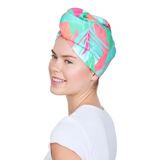 dock-bay-hair-wrap-hot-tropics-haarturban-mit-dryq-funktion-aus-recyceltem-mater image 1