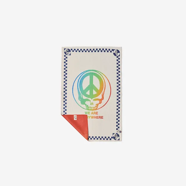 slowtide-we-are-everywhere-kitchen-towel-grateful-dead-x-slowtide-waffle-microfa image 1
