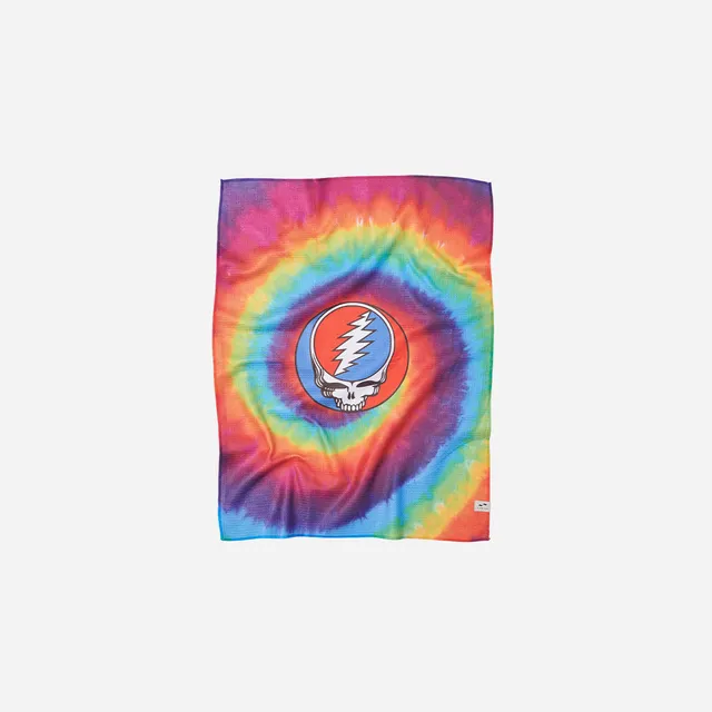 slowtide-rise-up-quick-dry-kitchen-towel-grateful-dead-x-slowtide-tie-dye-geschi image 1