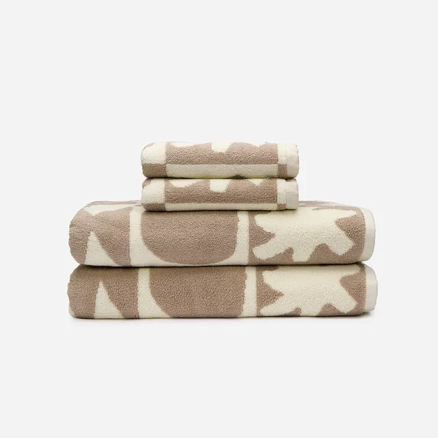 slowtide-upton-bath-towel-bundle-2-2-cement-600-gsm-baumwoll-set-mit-badetuch-un image 1