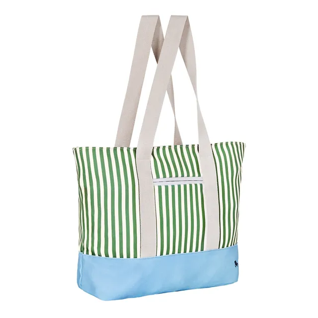 dock-bay-beach-bag-olive-grove-strandtasche-recyceltes-material-sandabweisend-mi image 1