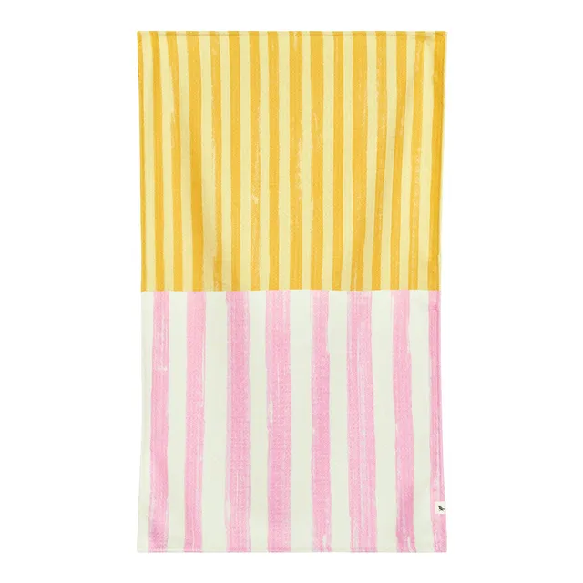dock-bay-tea-towel-pink-grapefruit-geschirrtuch-aus-100-recyceltem-dryq-gewebe-s image 1