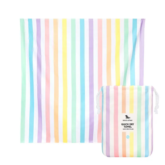 dock-bay-quick-dry-towel-cabana-extra-extra-large-strandtuch-unicorn-waves-100-r image 1