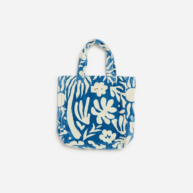 slowtide-sunny-terry-tote-strandtasche-in-dusty-blue-mit-frottee-au-enfl-che-blu image 1