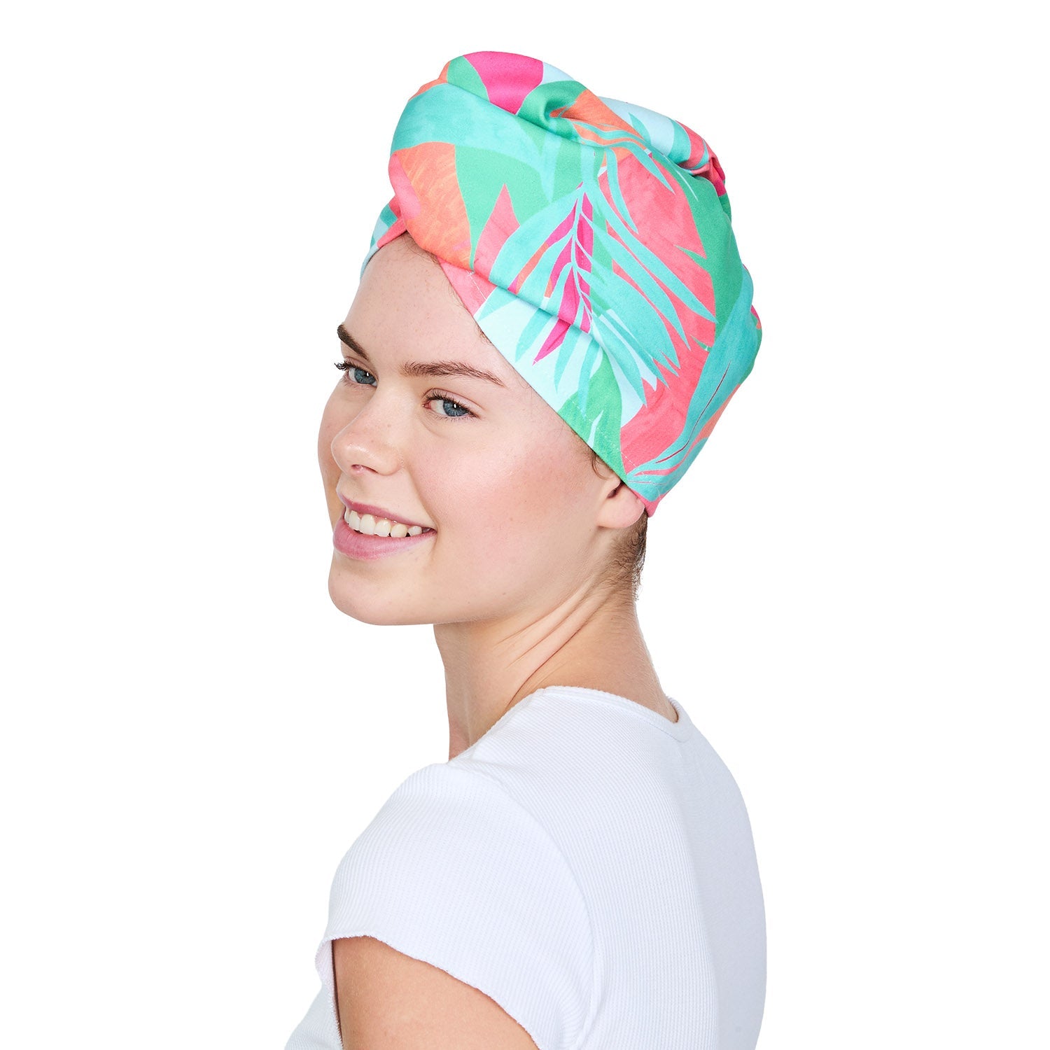 dock-bay-hair-wrap-hot-tropics-haarturban-mit-dryq-funktion-aus-recyceltem-mater image 1