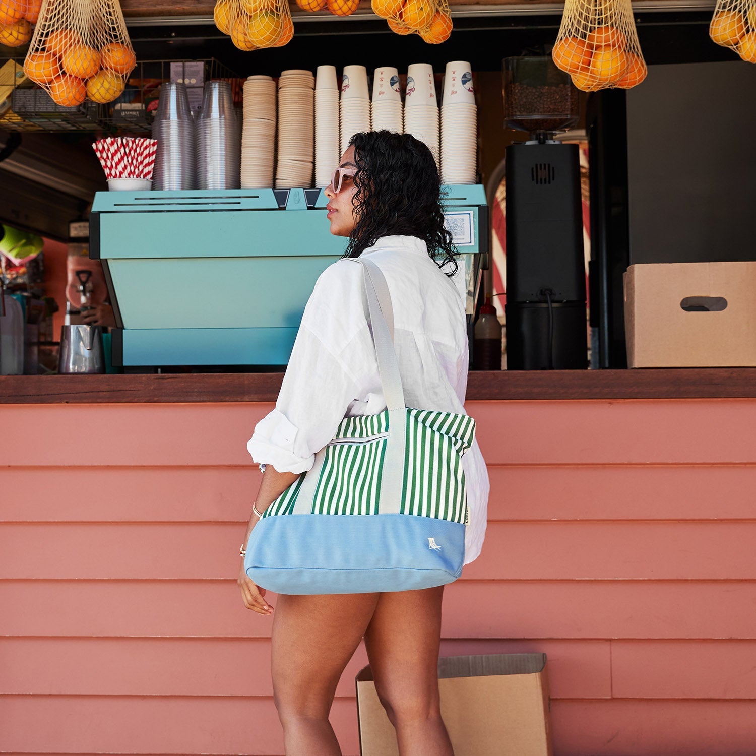 dock-bay-beach-bag-olive-grove-strandtasche-recyceltes-material-sandabweisend-mi image 3