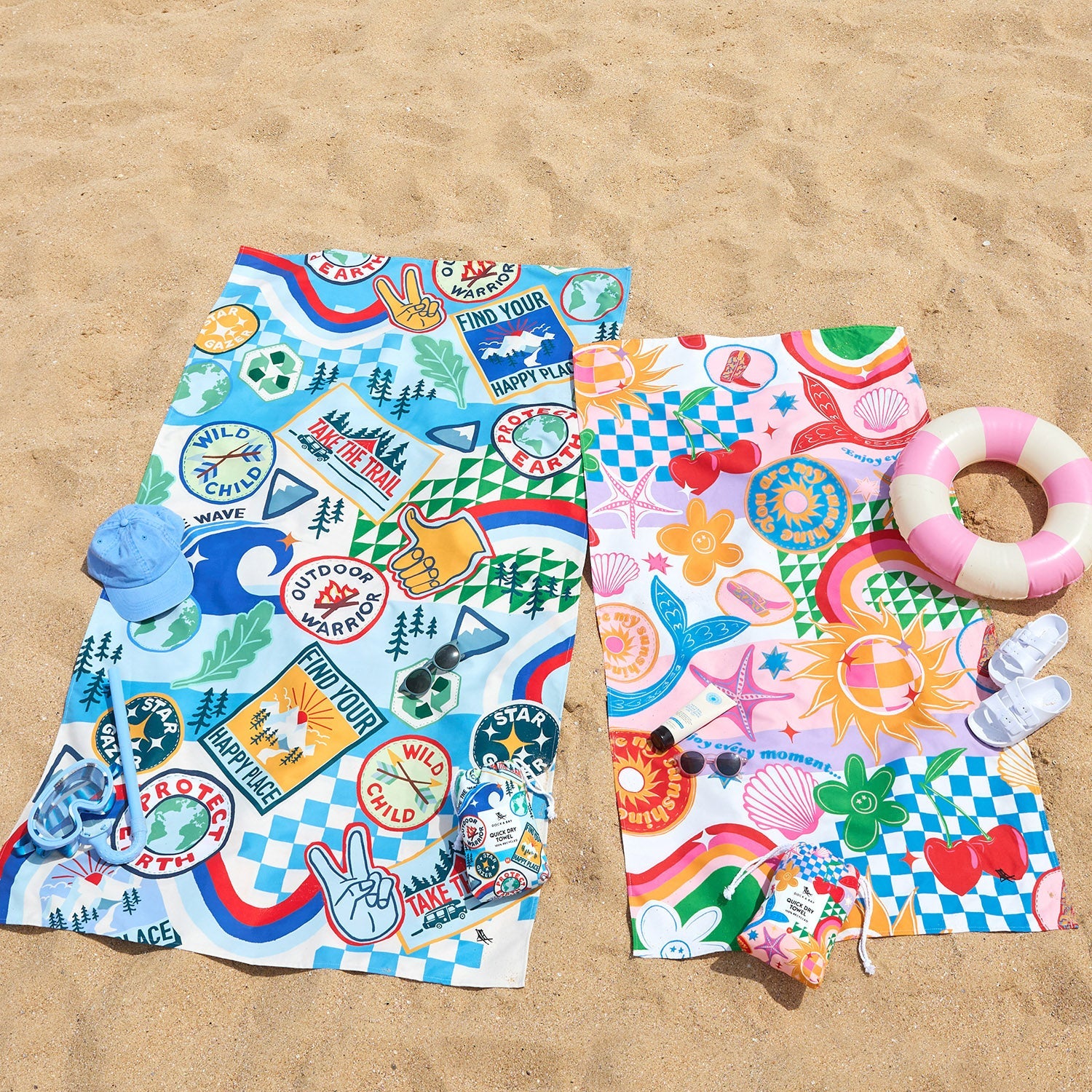 dock-bay-kids-beach-towel-kinder-strandtuch-into-the-wild-sandfreies-schnelltroc image 5