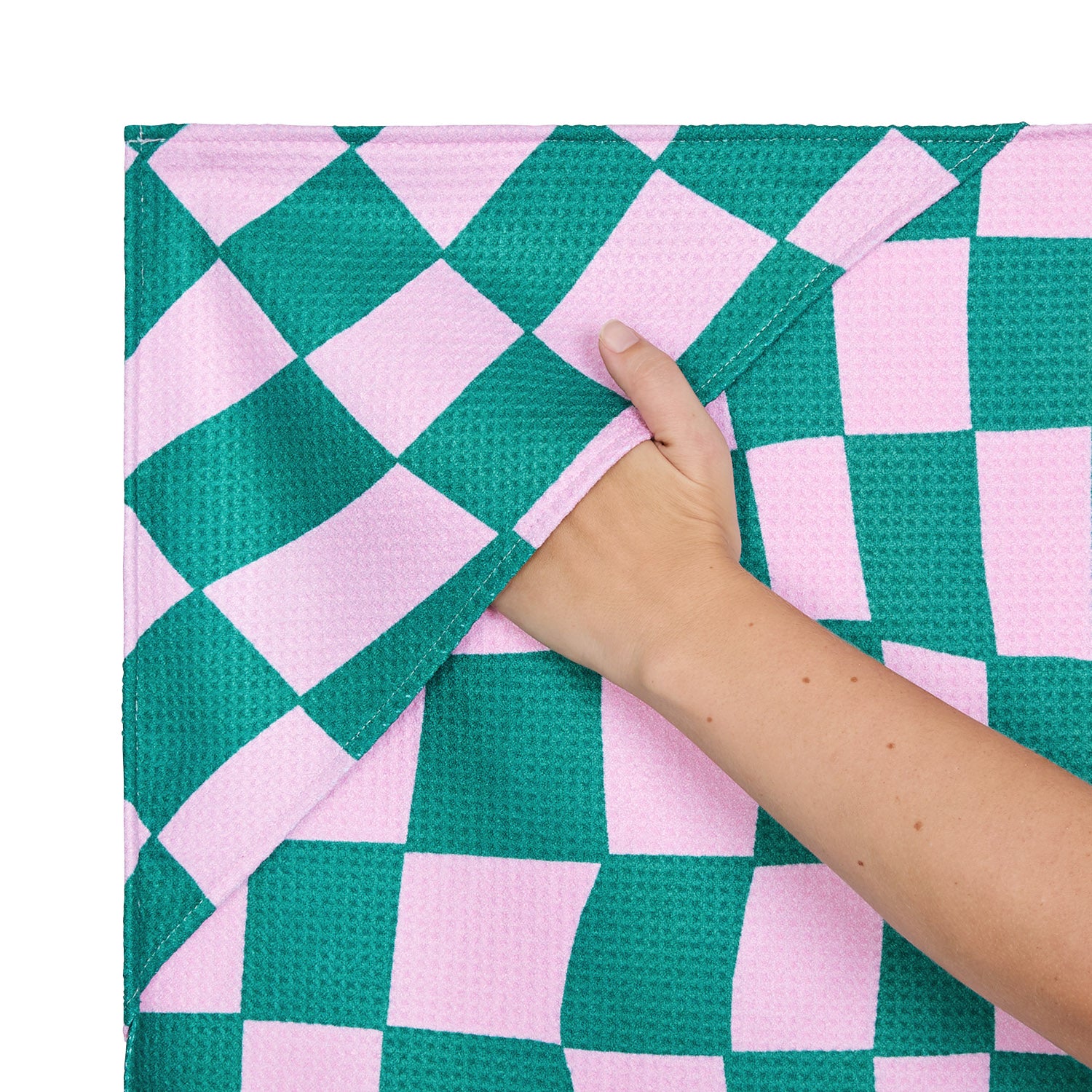 dock-bay-dog-towel-check-mutt-hundetuch-mit-dryq-waffle-und-handtaschen image 8