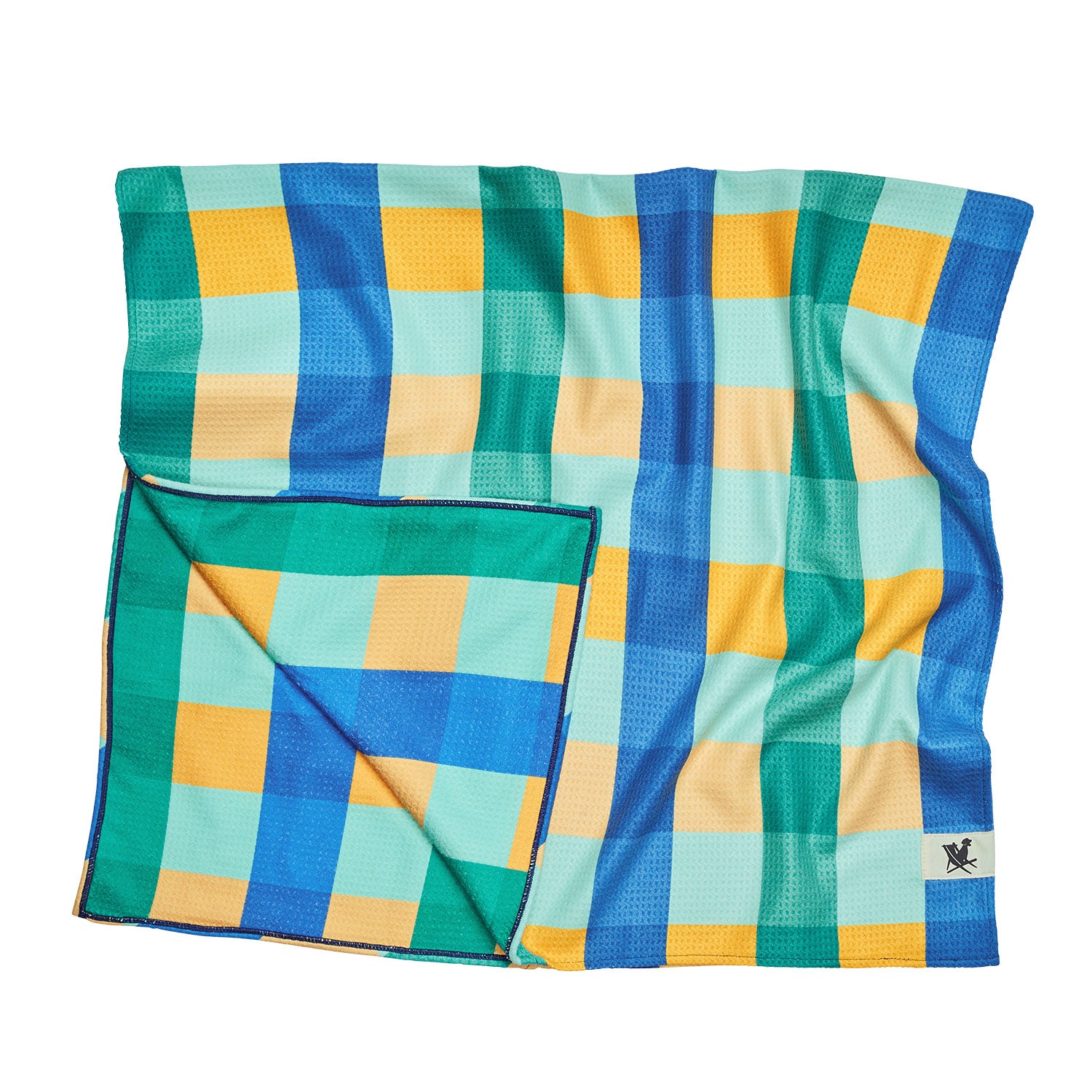dock-bay-dog-towels-barking-plaid-hundehandtuch-set-4er-set-mit-pfotentaschen-qu image 8