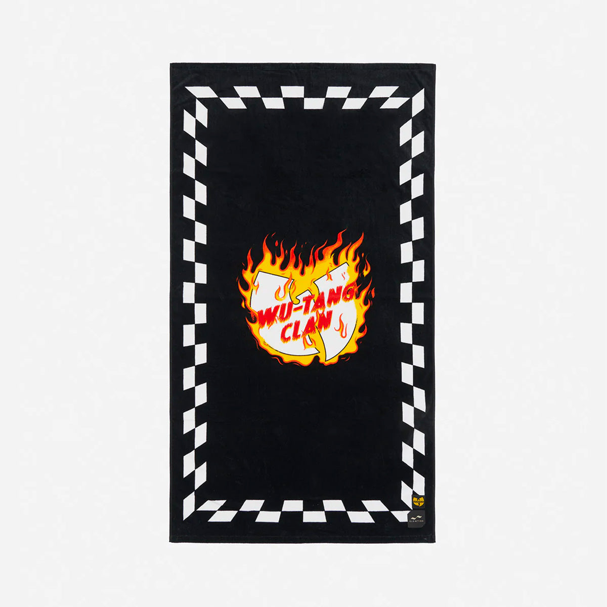 slowtide-blocks-on-fire-strandtuch-wu-tang-clan-x-slowtide-beach-towel-mit-flamm image 1
