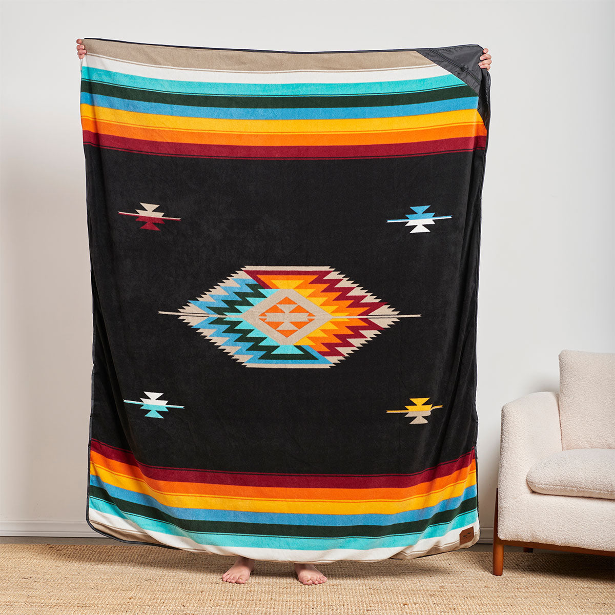 slowtide-valen-camp-blanket-outdoor-fleece-decke-mit-wasserabweisender-unterseit image 4
